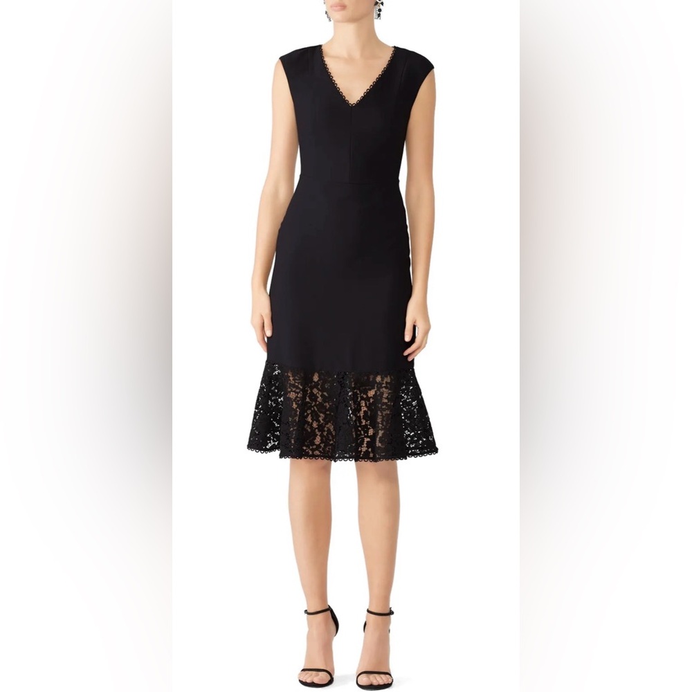 Draper James black cocktail dress